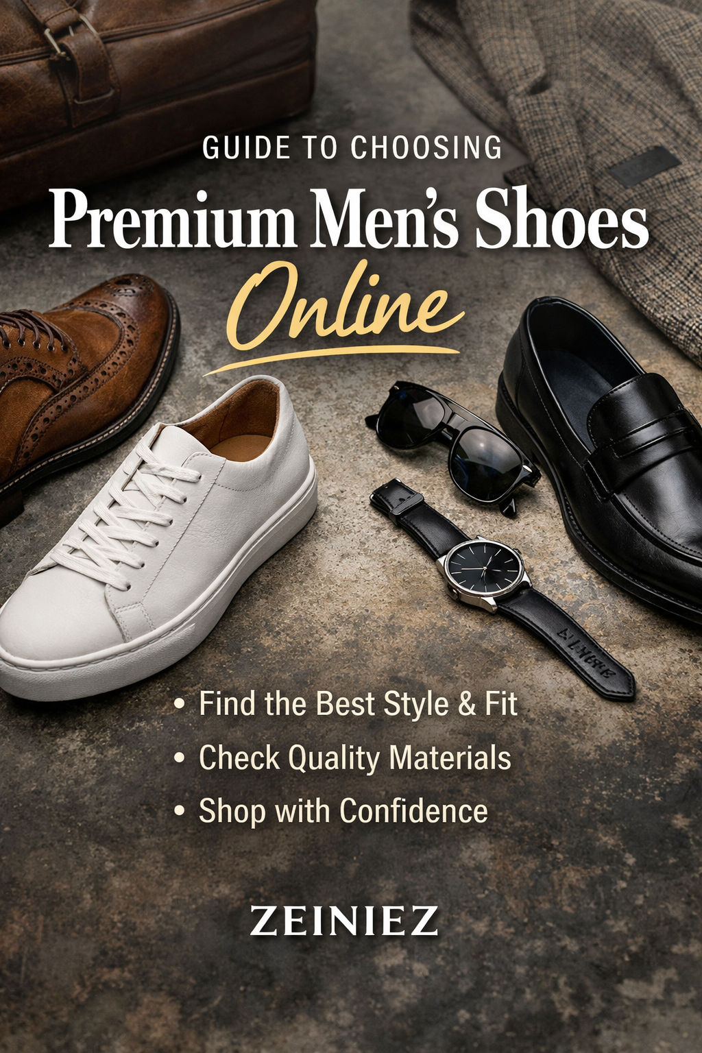 Guide to Choosing Premium Men’s Shoes Online: Style, Comfort, and Confidence Explained