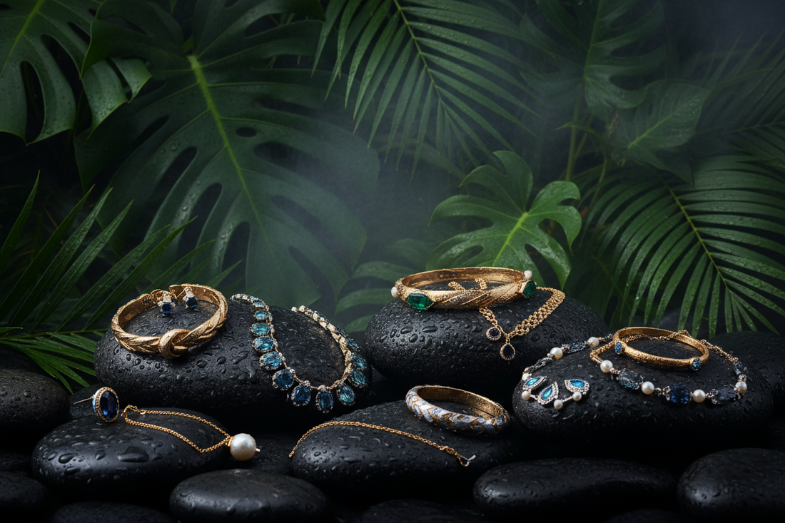 Fashion jewelry in humid weather