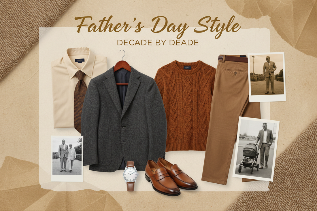 Father’s Day Fashion Through the Years: Timeless Clothing Essentials Every Dad Appreciates
