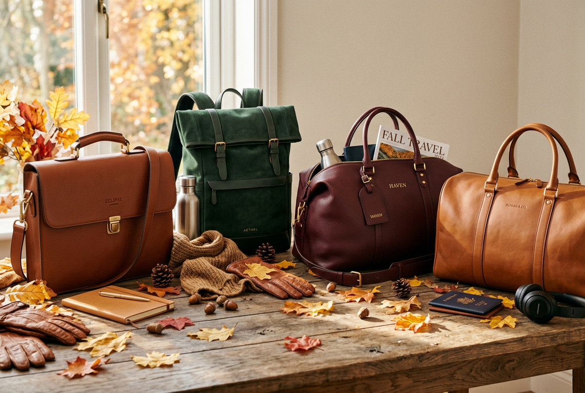 Men’s Designer Bags for Fall Commuting and Travel