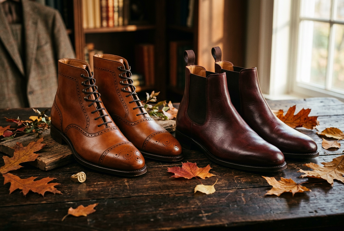 Premium Men’s Luxury Footwear Trends for the New fall Season