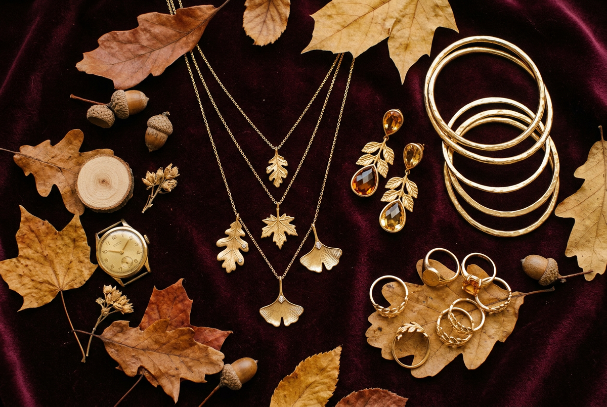 Adorn the Cold-Weather Wardrobe with Radiant Gold Tones for Fall Season