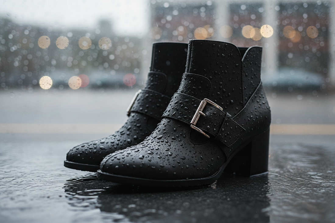 women shoes in rainy season