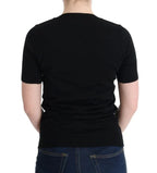 MARGHI LO' Black 100% Lana Wool Blouse Women T-shirt Top - Zeiniez