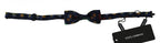 Dolce & Gabbana Blue Flags 100% Silk Adjustable Neck Papillon Men Bow Tie - Zeiniez