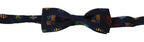 Dolce & Gabbana Blue Flags 100% Silk Adjustable Neck Papillon Men Bow Tie - Zeiniez