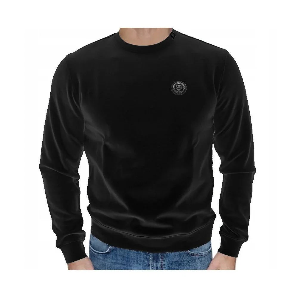 Plein Sport Black Cotton Sweatshirt - Zeiniez