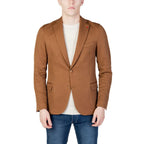 Mulish Beige Polyester Blazer - Zeiniez