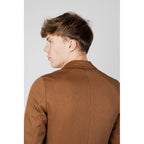 Mulish Beige Polyester Blazer - Zeiniez