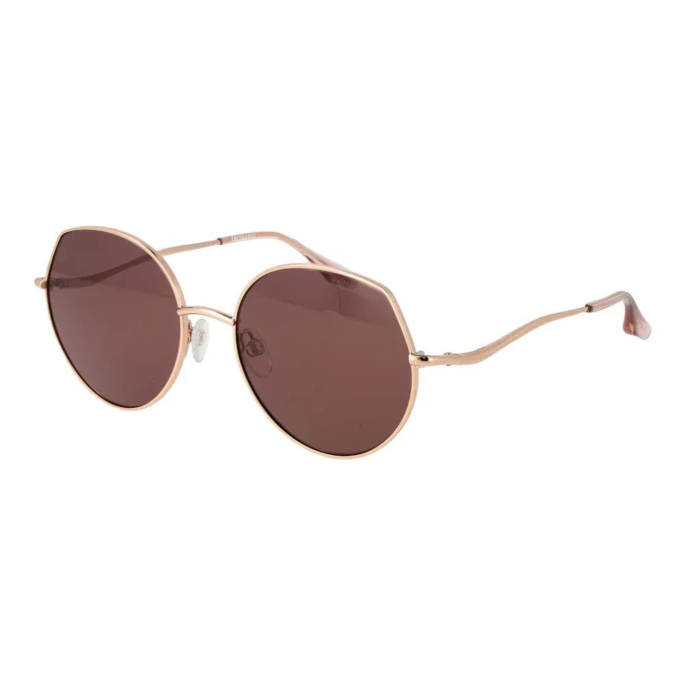 Trussardi Gold Metal Sunglasses - Zeiniez