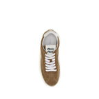 Miu Miu Brown Calf Leather Bos Taurus Athletic Sneakers - Zeiniez