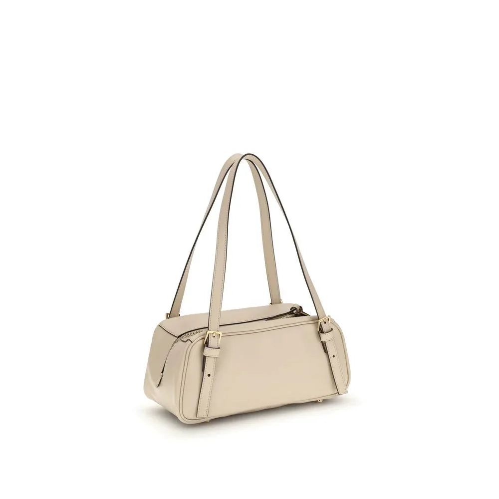 Versace Beige Lamb Ovis Aries Aries Shoulder Bag - Zeiniez