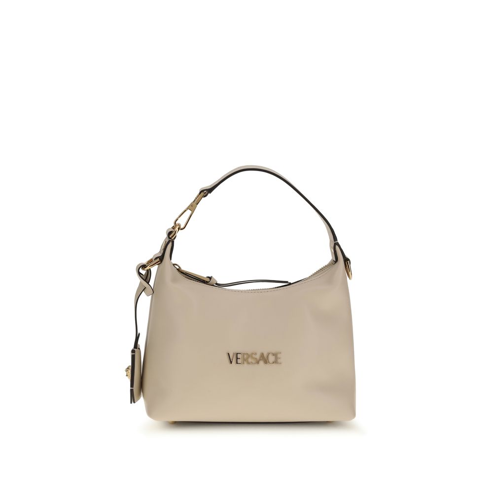Versace Cream Calf Leather Bos Taurus Handbag - Zeiniez