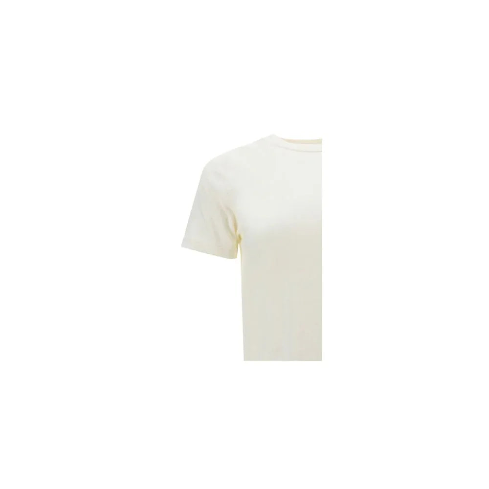 Extreme Cashmere White Cashmere T-Shirt - Zeiniez