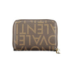 Valentino Brown Polyethylene Wallet