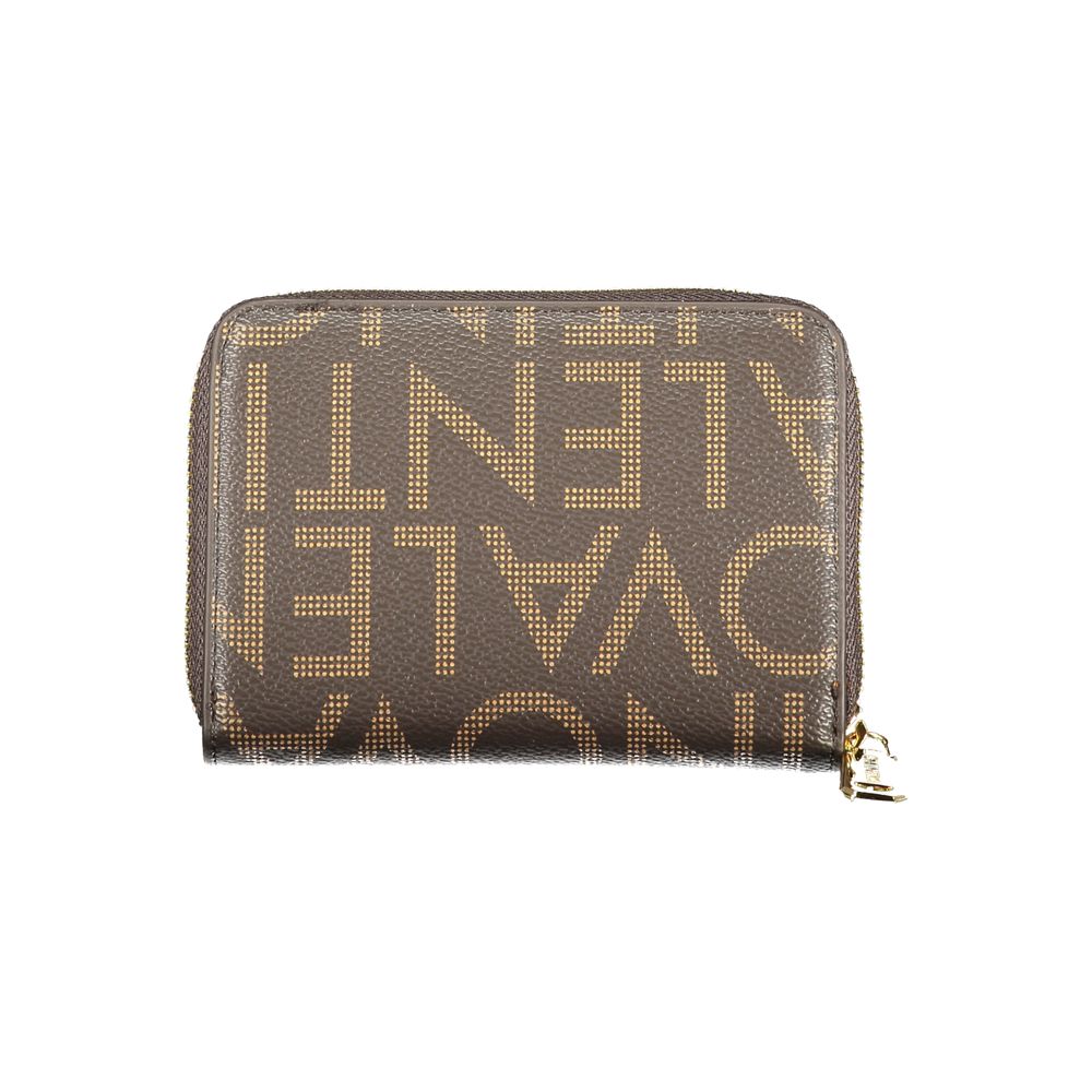 Valentino Brown Polyethylene Wallet