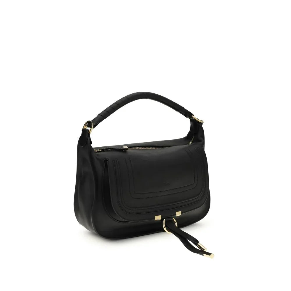 Chloé Black Calf Leather Bos Taurus Shoulder Bag - Zeiniez