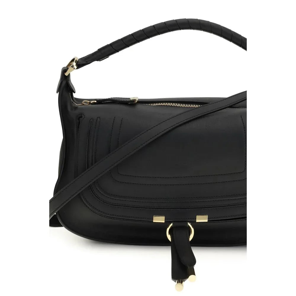 Chloé Black Calf Leather Bos Taurus Shoulder Bag - Zeiniez