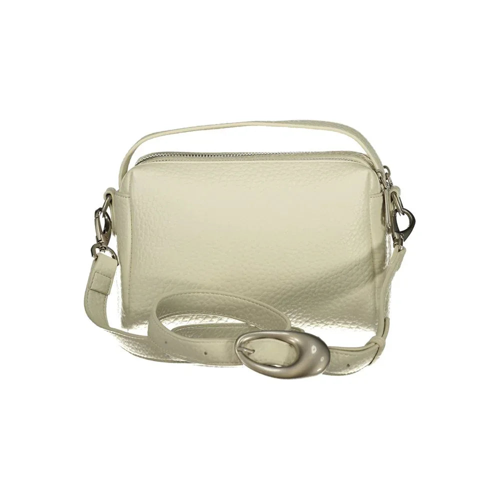 Mario Valentino Bianco Polyurethane Women Handbag - Zeiniez
