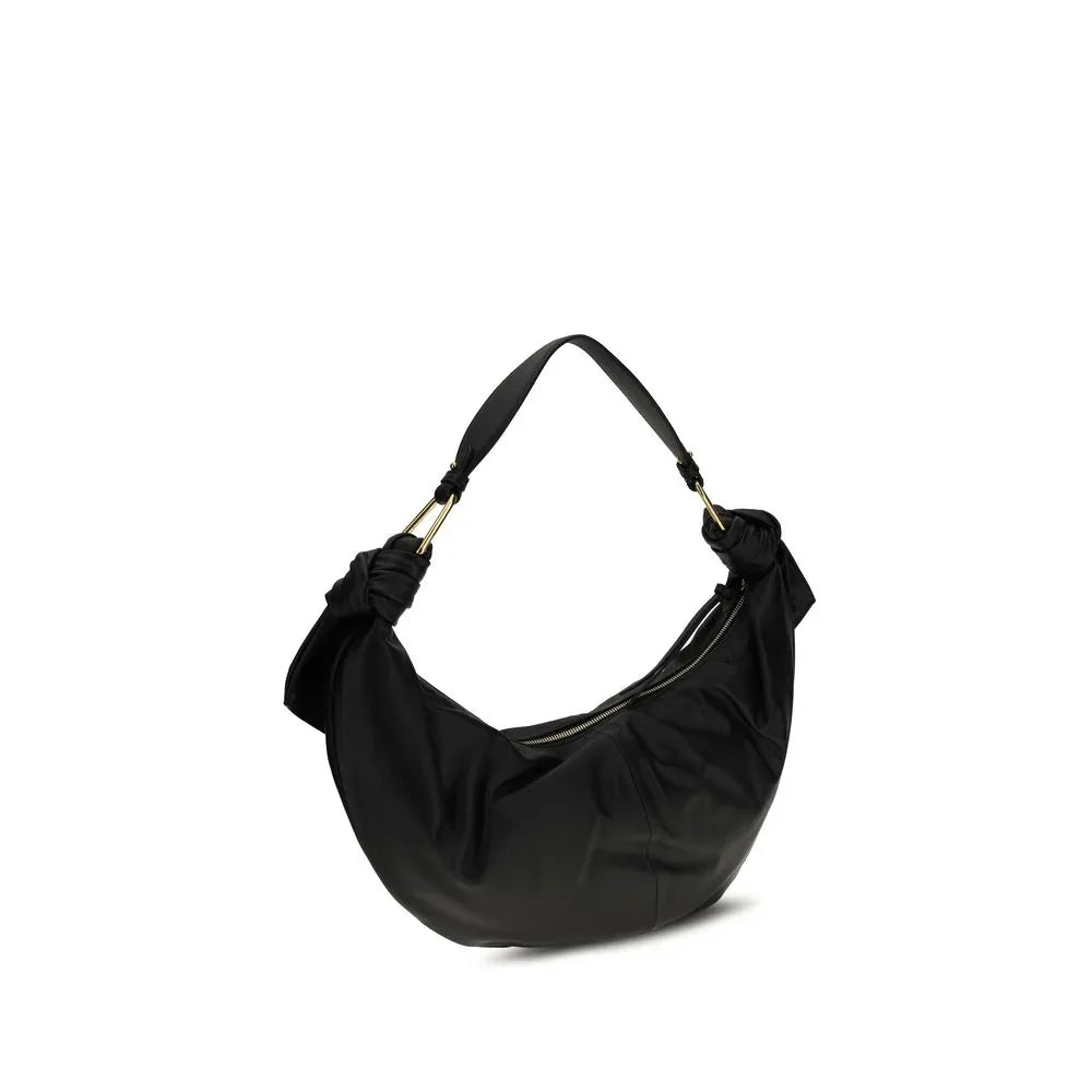 Coccinelle Black Calf Leather Bos Taurus Shoulder Bag - Zeiniez
