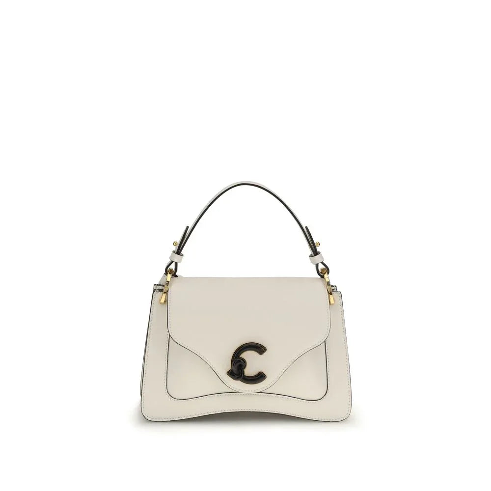 Coccinelle Beige Calf Leather Bos Taurus Shoulder Bag - Zeiniez