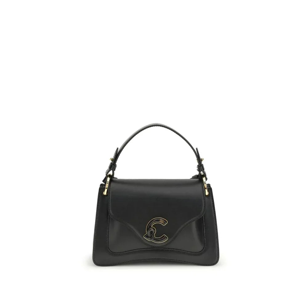 Coccinelle Black Calf Leather Bos Taurus Shoulder Bag - Zeiniez