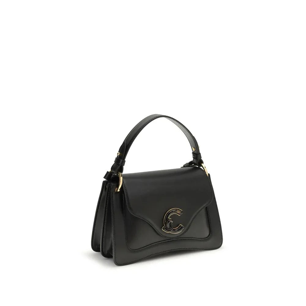 Coccinelle Black Calf Leather Bos Taurus Shoulder Bag - Zeiniez