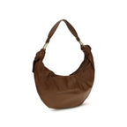 Coccinelle Brown Calf Leather Bos Taurus Shoulder Bag - Zeiniez