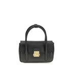 Coccinelle Black Calf Leather Bos Taurus Handbag