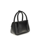 Coccinelle Black Calf Leather Bos Taurus Handbag
