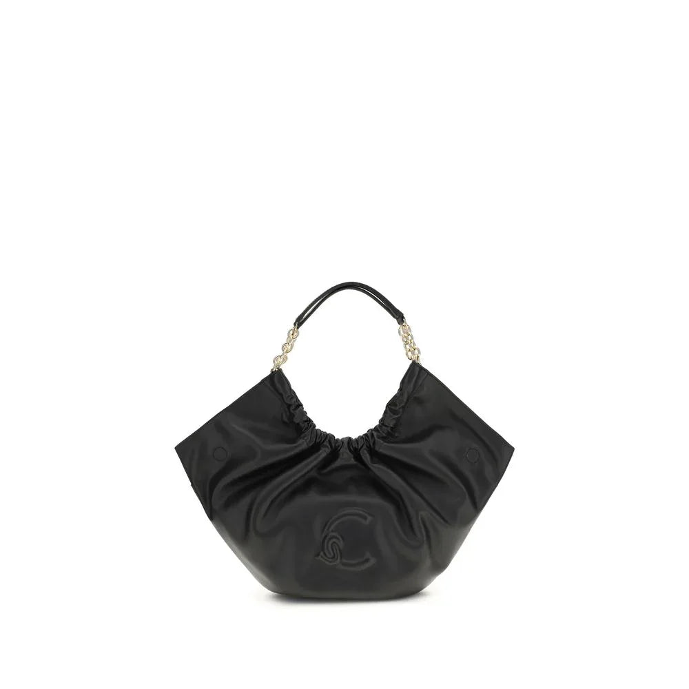 Coccinelle Black Calf Leather Bos Taurus Shoulder Bag - Zeiniez