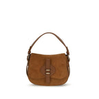 Coccinelle Brown Calf Leather Bos Taurus Shoulder Bag - Zeiniez