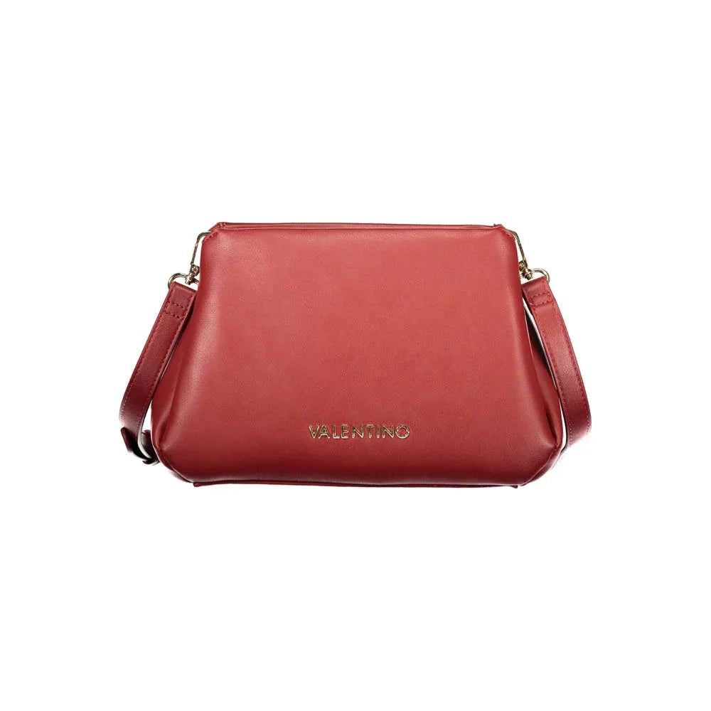 Mario Valentino Rosso Polyurethane Women Handbag - Zeiniez
