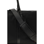 Kiton Black Nylon Luggage And Travel