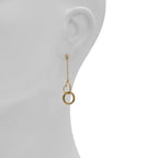 ALDO Gold Elastane Earrings