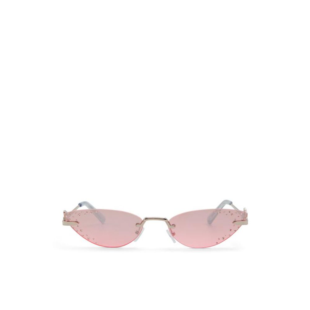 ALDO Silver Polycarbonate Sunglasses