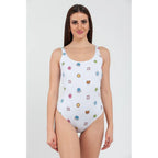 Moschino White Polyester One-Piece Swimsuit - Zeiniez