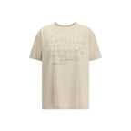 Maison Margiela Beige Cotton T-Shirt - Zeiniez