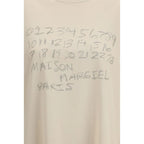 Maison Margiela Beige Cotton T-Shirt - Zeiniez