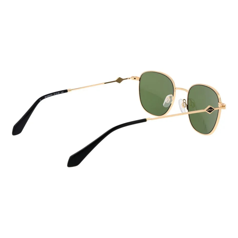Replay Gold Metal Sunglasses - Zeiniez