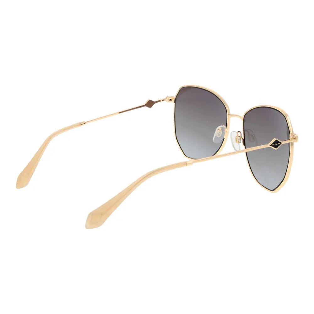 Replay Gold Metal Sunglasses - Zeiniez