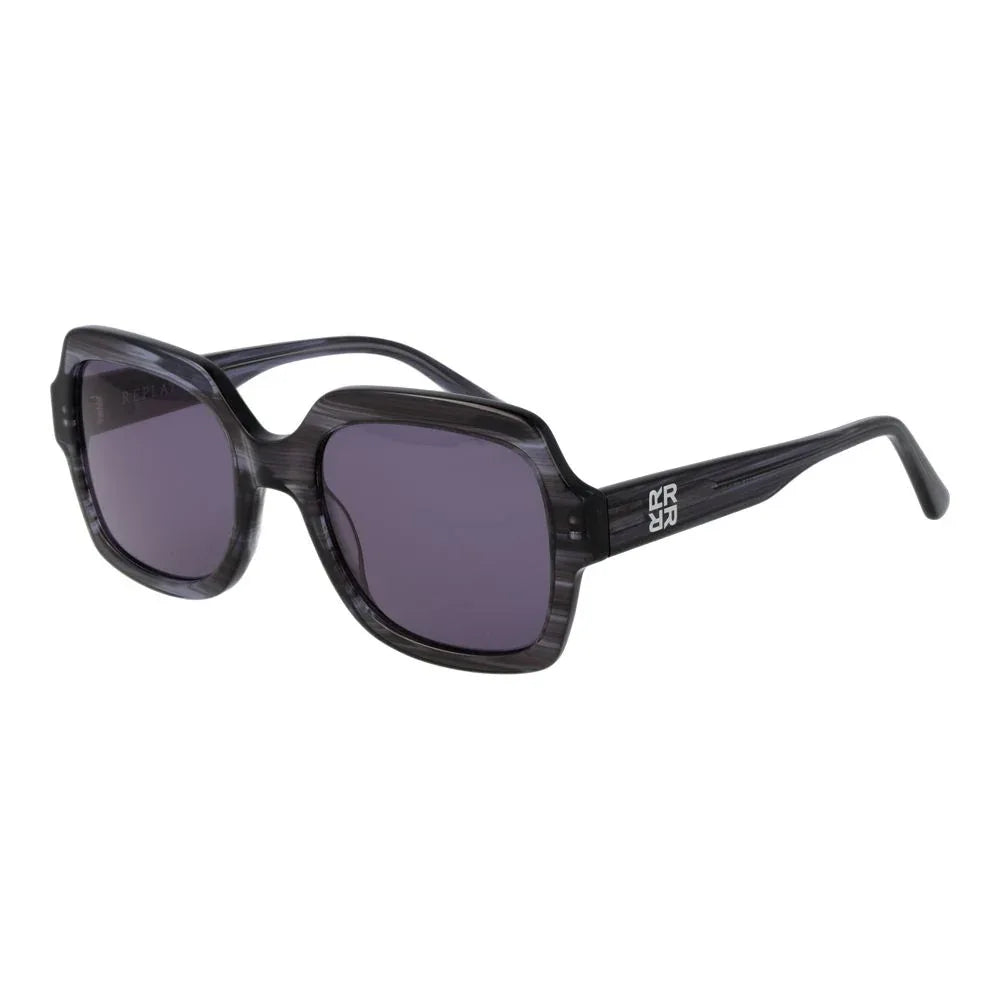 Replay Gray Plastic Sunglasses - Zeiniez