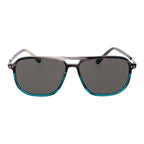 Replay Turquoise Plastic Sunglasses