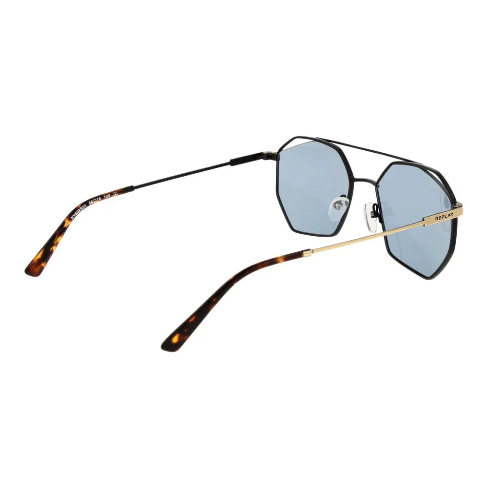 Replay Gold Metal Sunglasses - Zeiniez