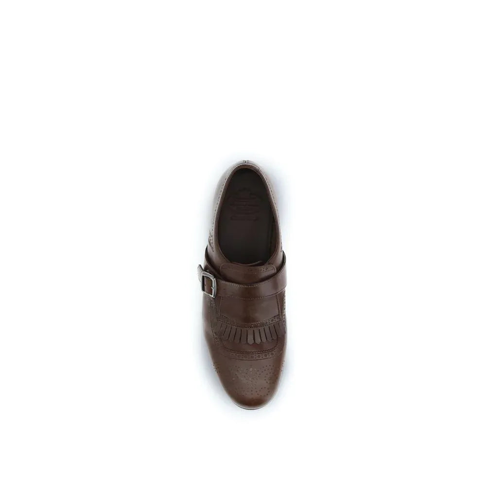 Church's Brown Calf Leather Bos Taurus Slip-On Loafers - Zeiniez