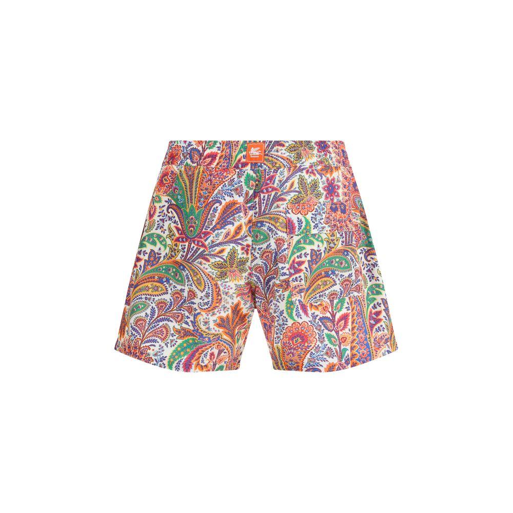 Etro Multicolor Polyester Short And Mini Shorts - Zeiniez