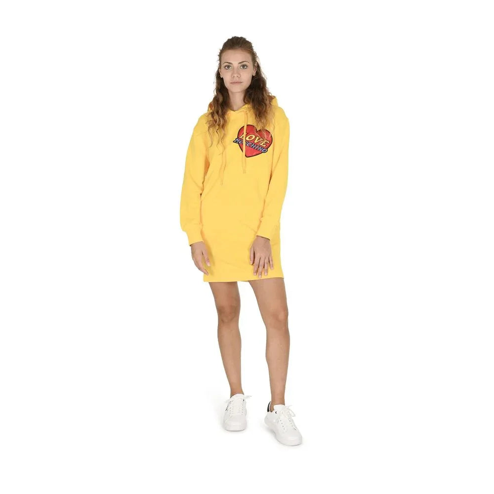 Moschino Bicolor Cotton Casual Dress - Zeiniez