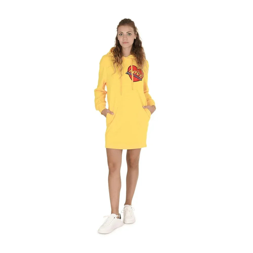 Moschino Bicolor Cotton Casual Dress - Zeiniez
