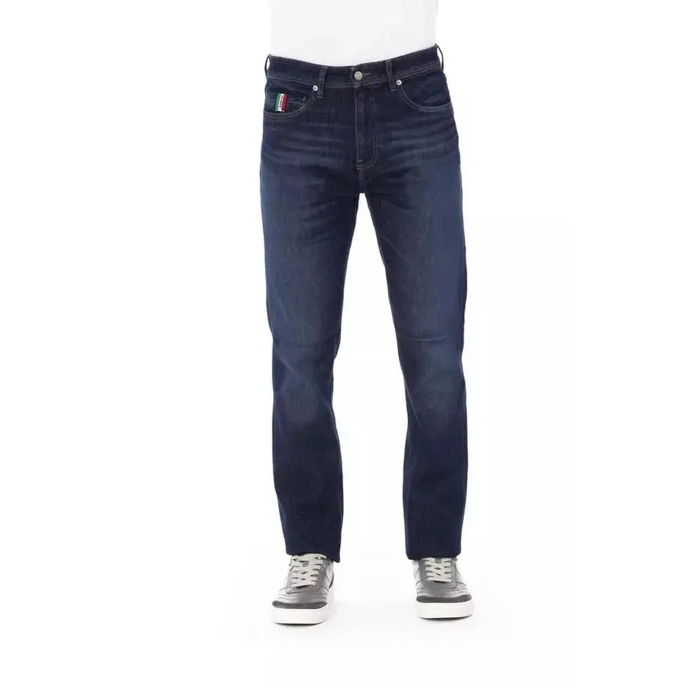 Baldinini Trend Blue Cotton Jeans Denim - Zeiniez