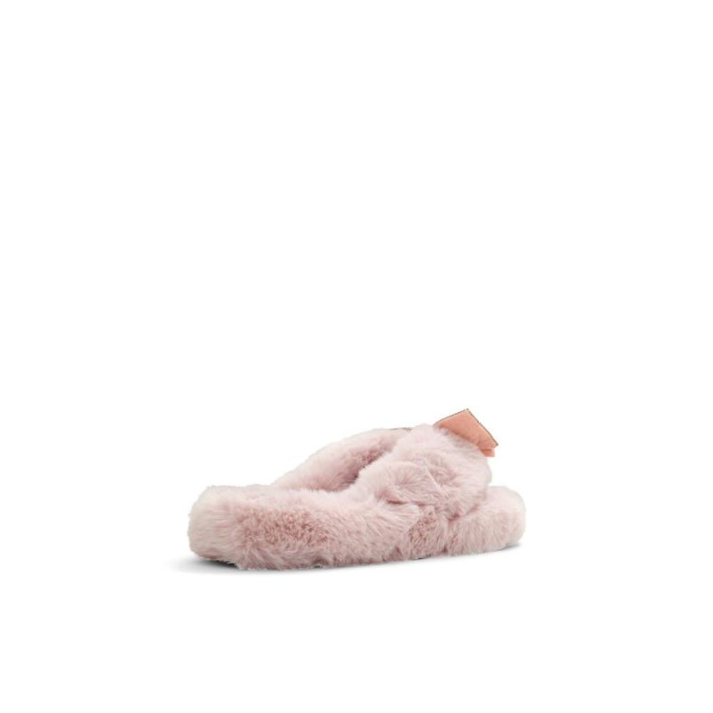 ALDO Pink Polyester Slippers